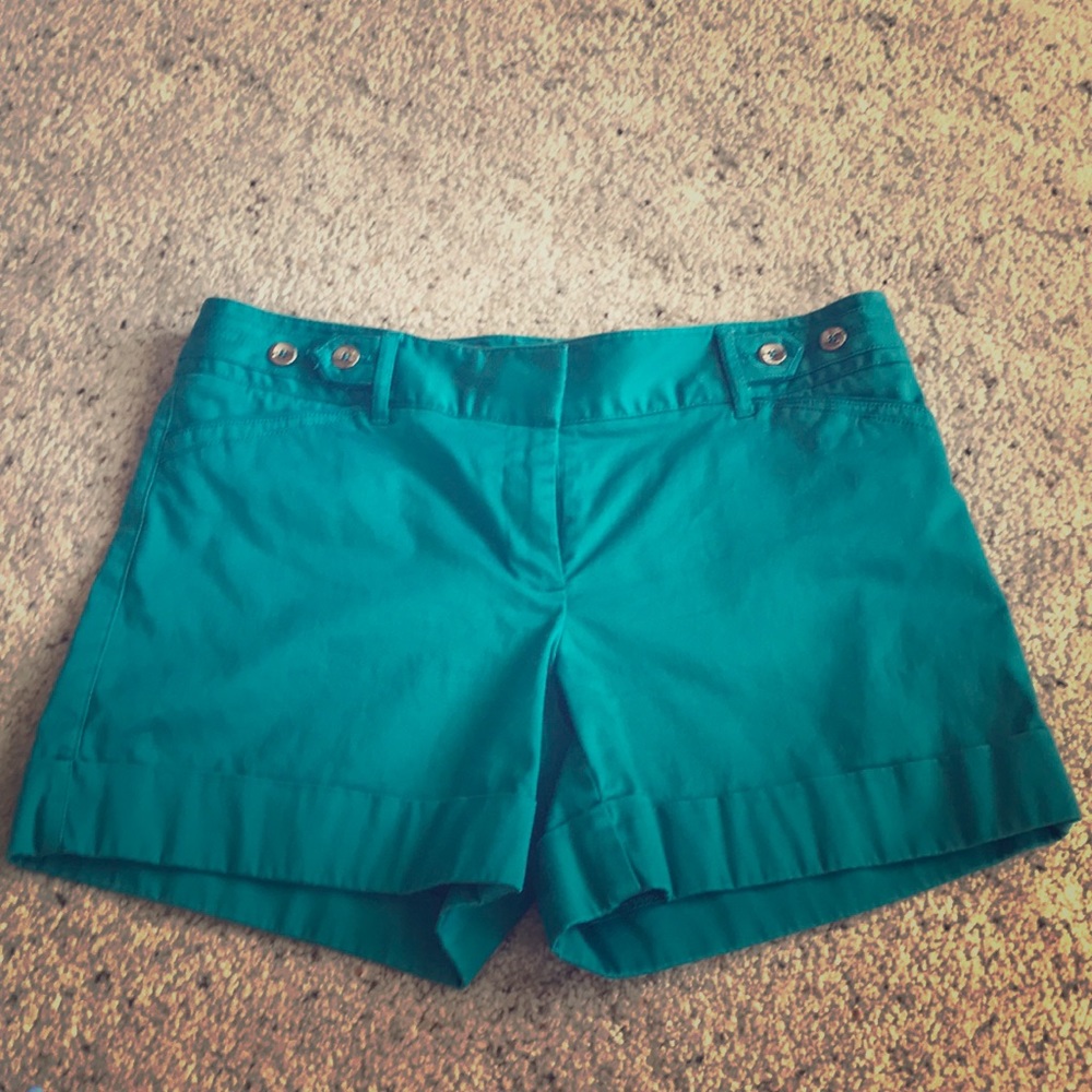 White House Black Market Cuffed shorts